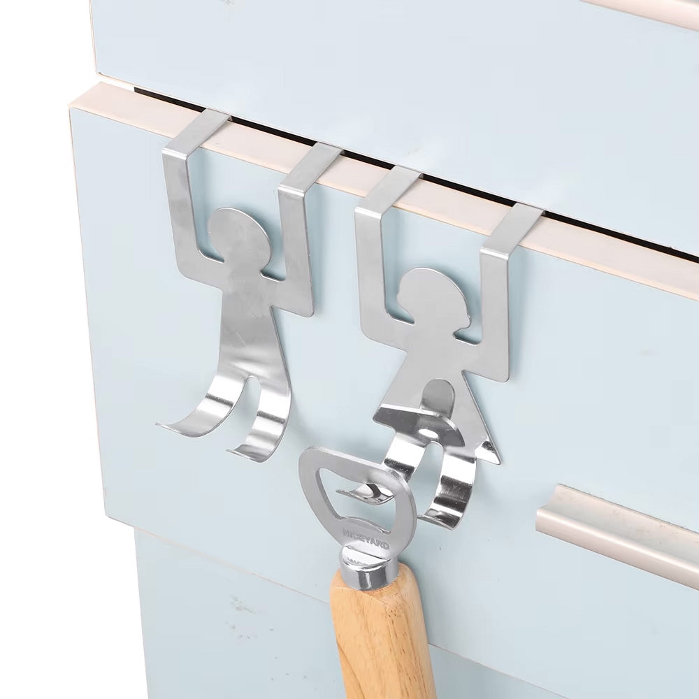 2 pièces Porte Torchon Crochet en forme de Silhouette