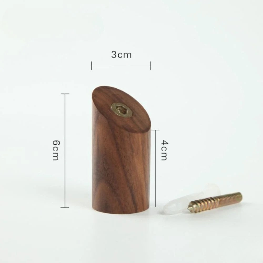 Porte-Serviette de Bain en Bois Naturel – Design Minimaliste