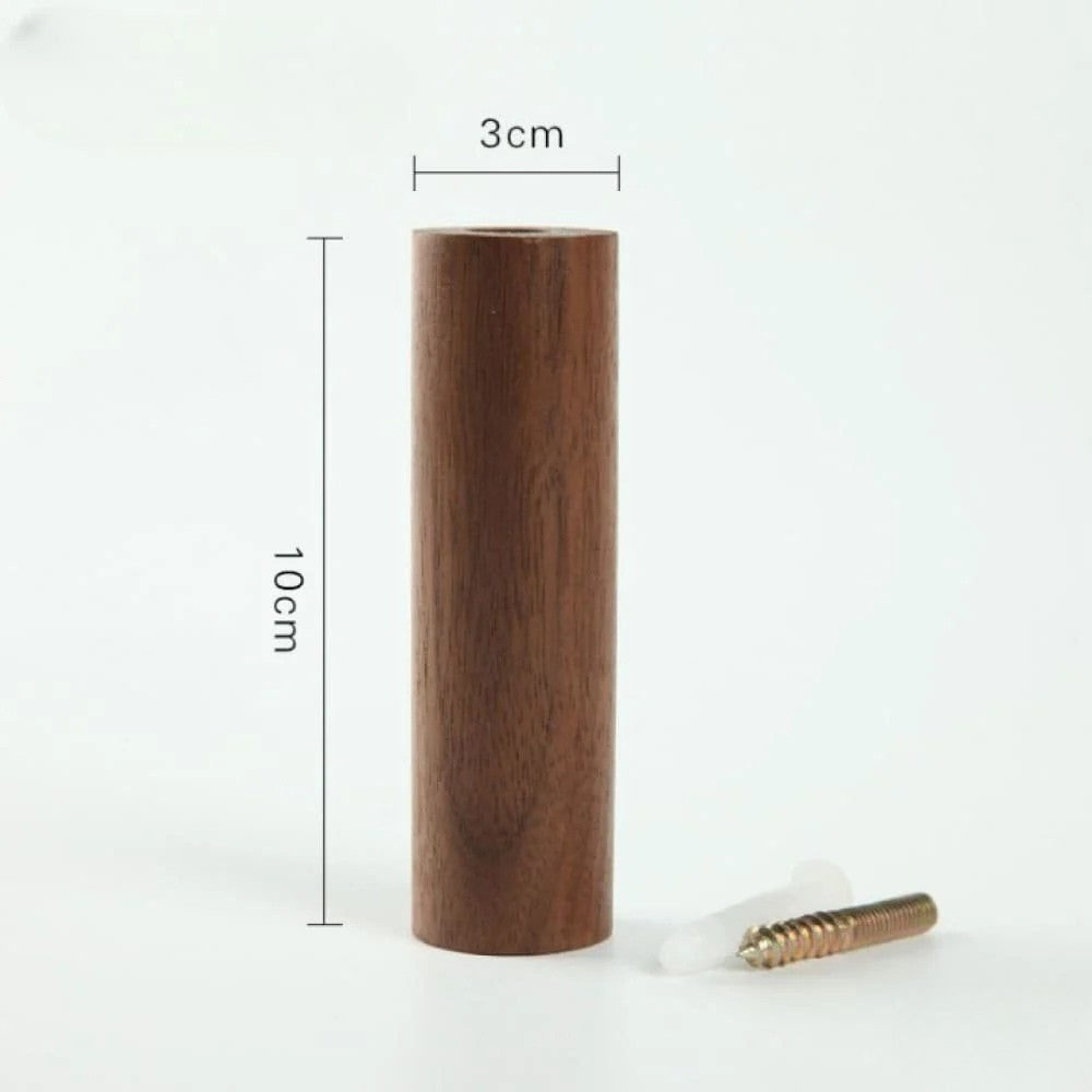 Porte-Serviette de Bain en Bois Naturel – Design Minimaliste