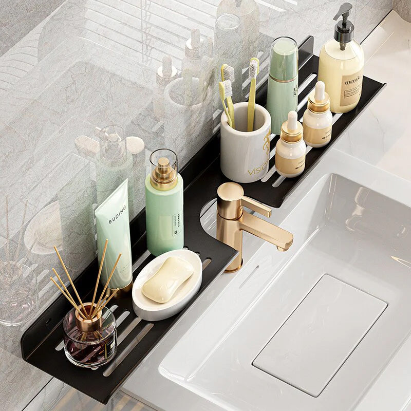 Étagère Douche Mural - Plateau de rangement en Inox