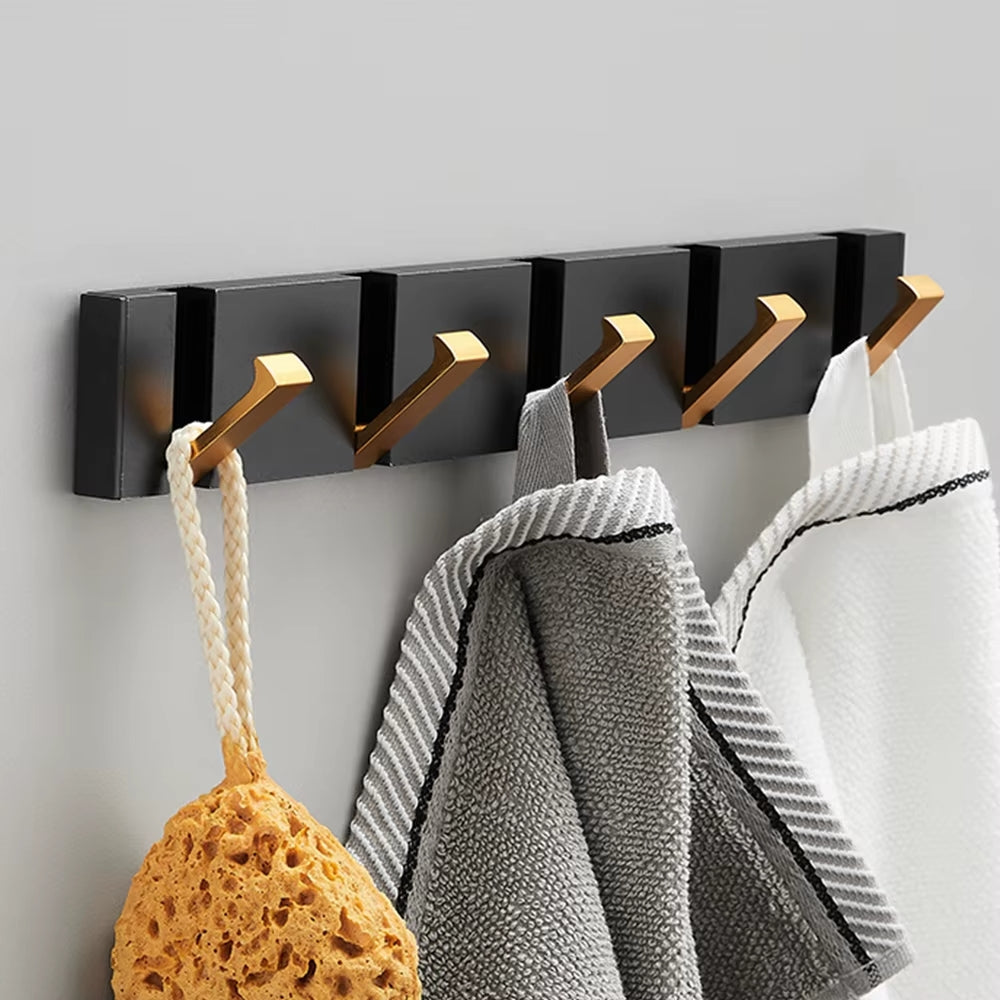 Porte-Serviette Mural Rabattable Discret