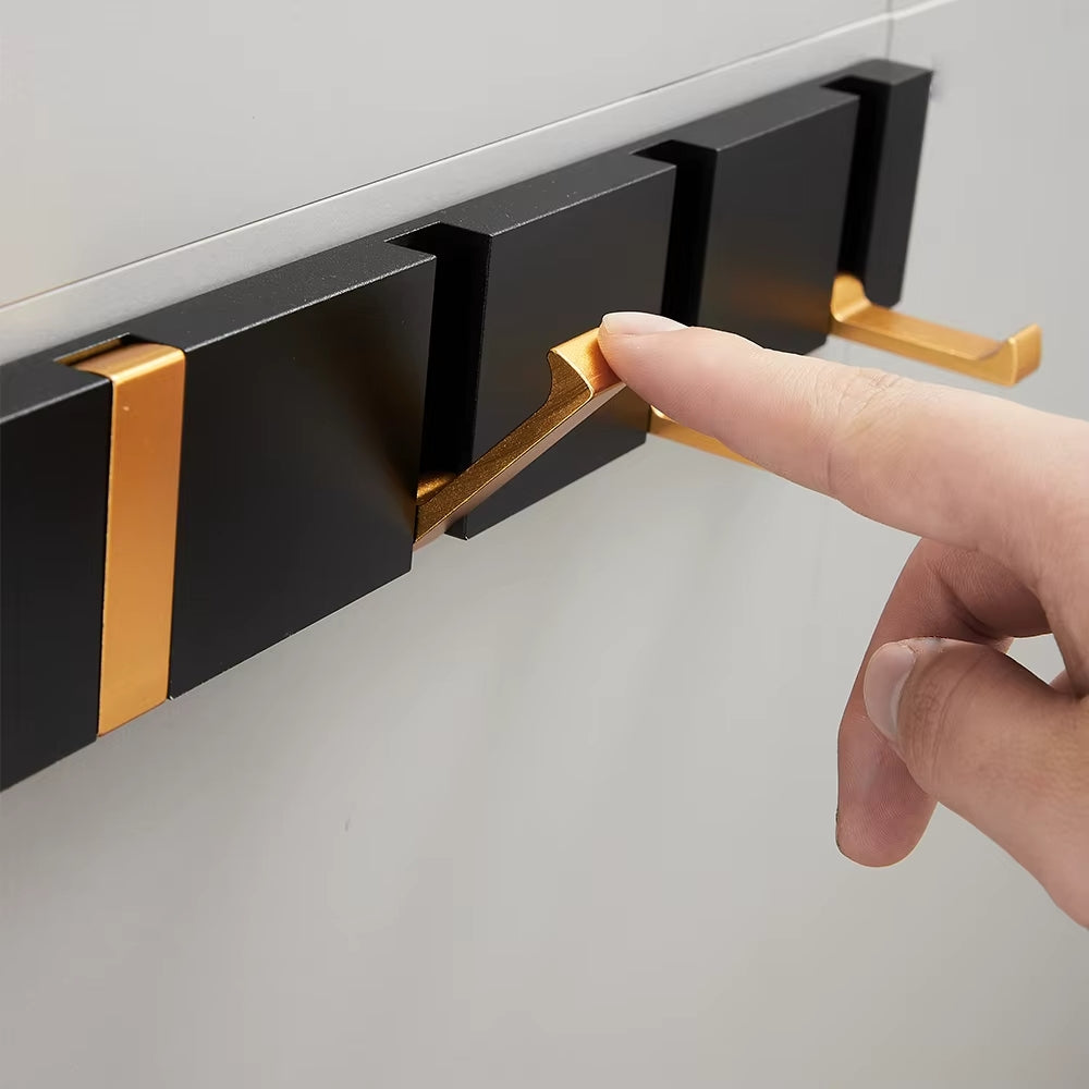 Porte-Serviette Mural Rabattable Discret