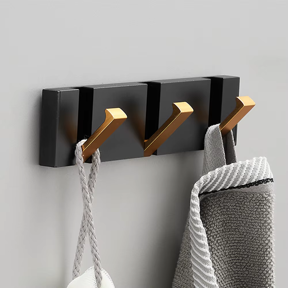Porte-Serviette Mural Rabattable Discret