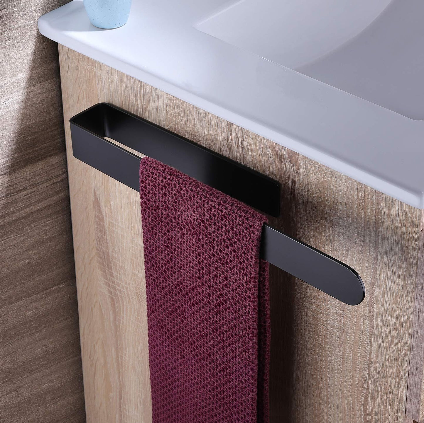 Porte Serviette Salle de Bain Sans Percer en Acier Inoxydable