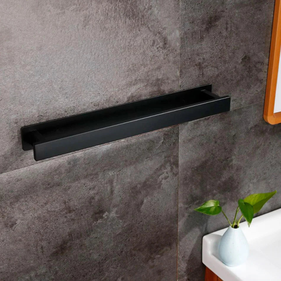 Porte Serviette Mural Sans Percer – Adhésif Puissant Salle de Bain & Cuisine