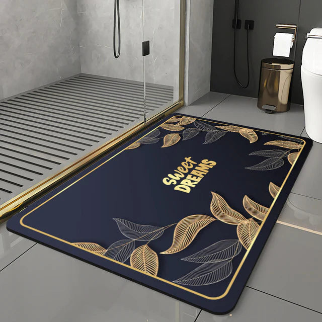 Tapis de Bain en Pierre de Diatomite Antidérapant