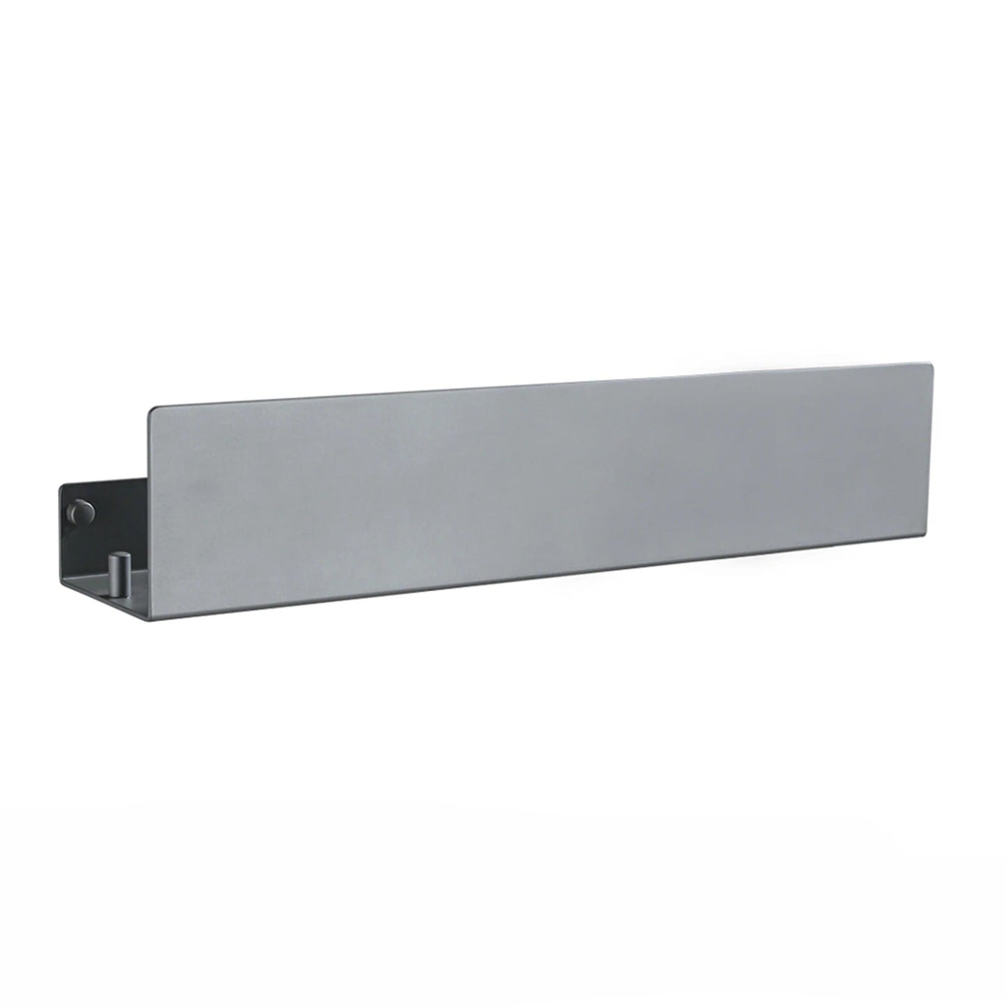Étagère de Douche Murale Aluminium Noir
