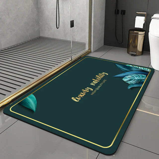 Tapis de Bain en Pierre de Diatomite Antidérapant