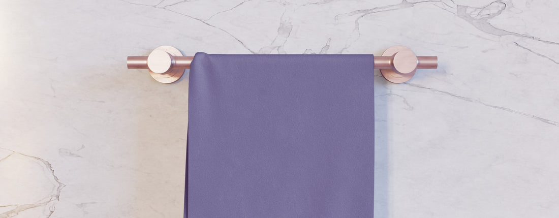 Comment installer un porte-serviettes sans vis ?