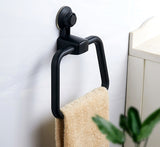 1 pièce Anneau Porte Serviette WC à Ventouse, plastique