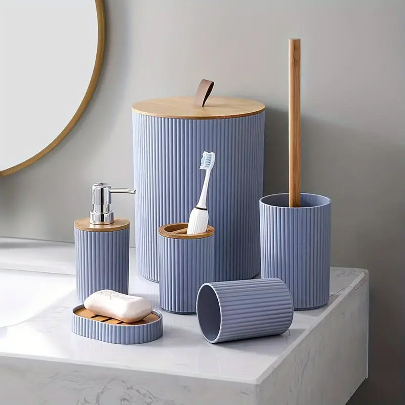 L'élégance fonctionnelle de cet ensemble porte savon