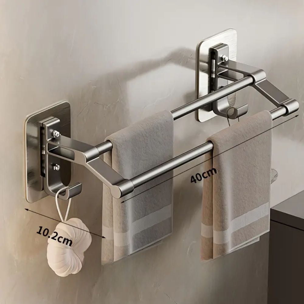 Porte serviette salle de bain sans percer : La solution pratique
