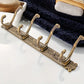 Crochets porte serviette mural vintage