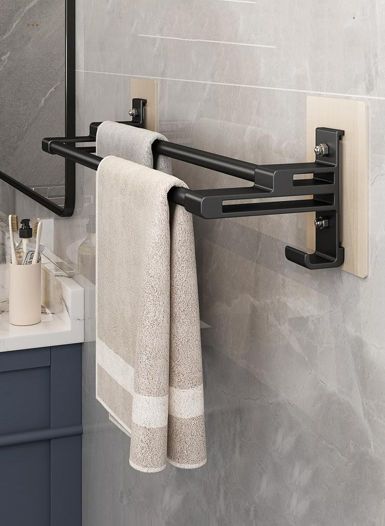 Porte serviette salle de bain sans percer 