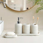 Ensemble 5 pcs Porte Savon et accessoires de salle de bain