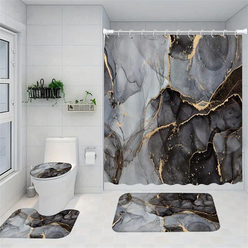 Un rideau de douche pour un style raffiné