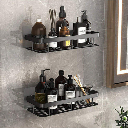 Étagère Douche Auto-adhésive - Rangement en Aluminium