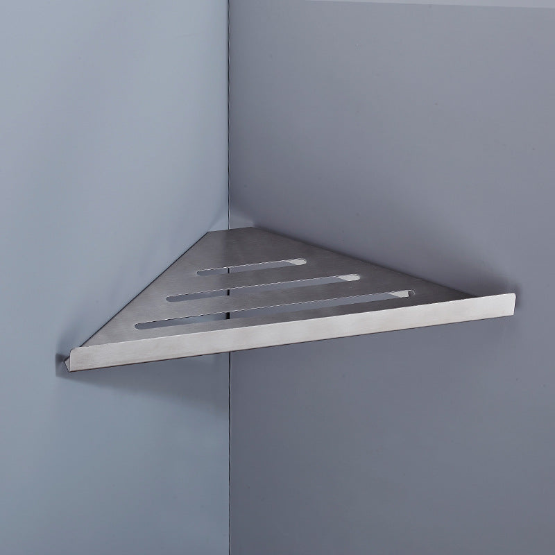 Étagère Douche D'angle minimaliste en Acier inoxydable