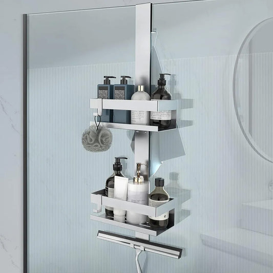 Étagère Douche Mobile en Acier inoxydable