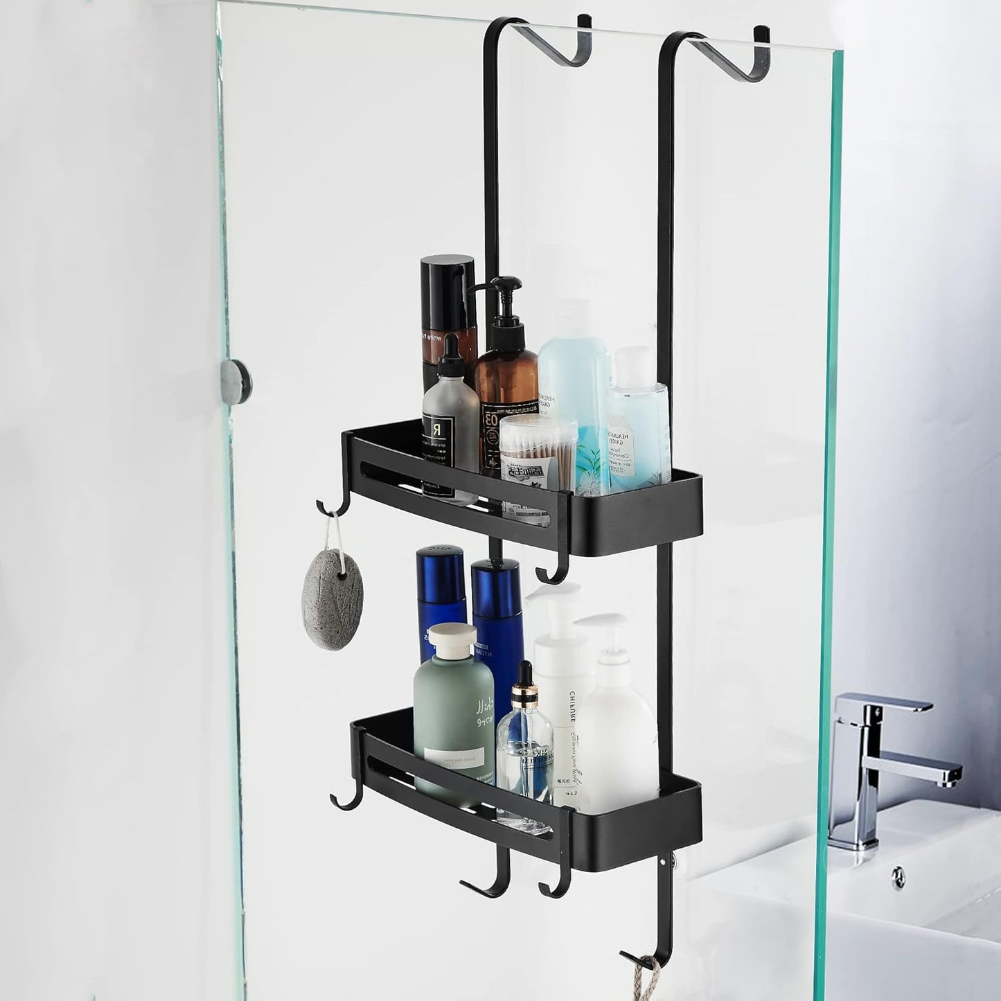 Étagère Douche Suspendue à 2 ou 3 niveaux
