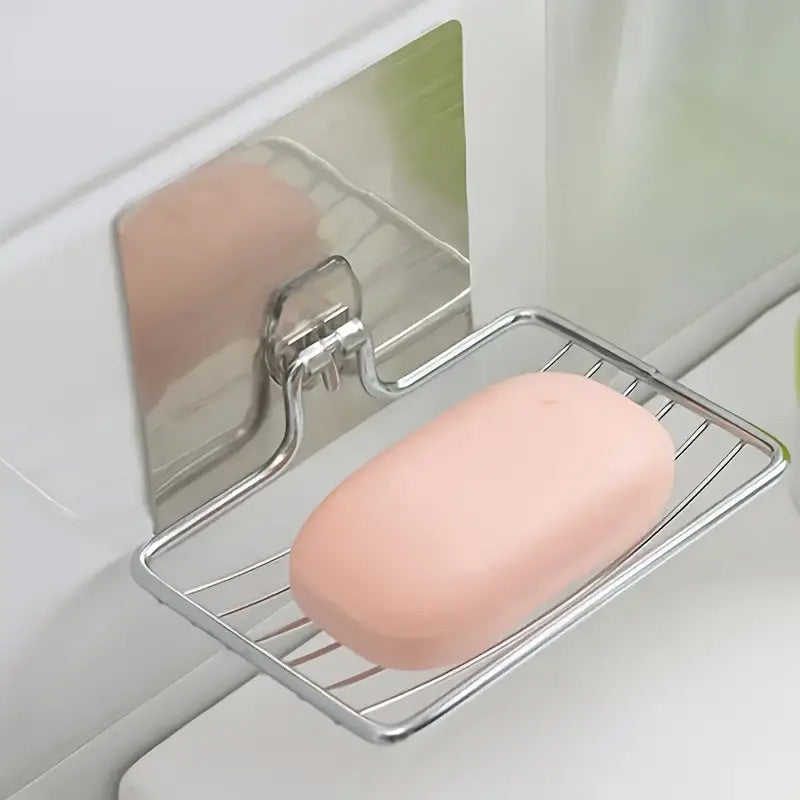 Un porte savon mural pour une salle de bain bien organisée