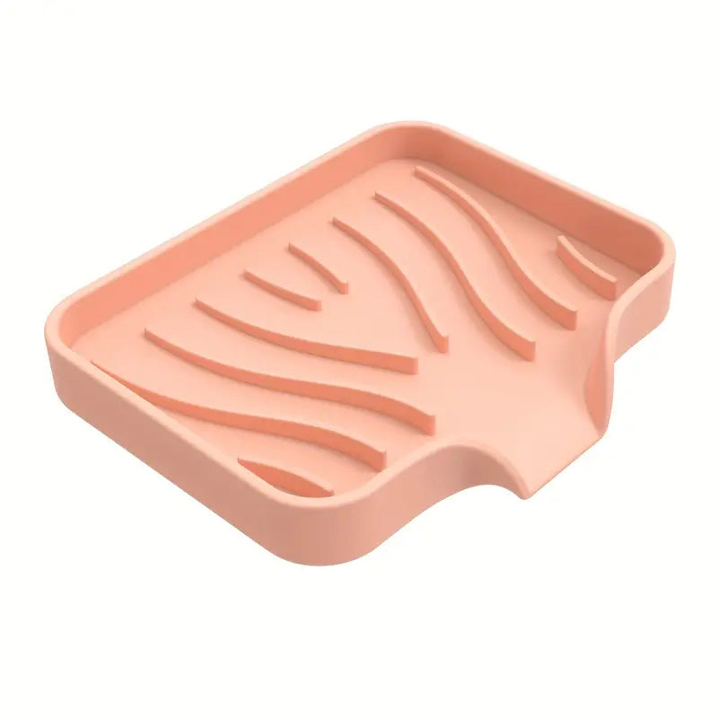 Porte Savon Rectangulaire Auto-drainant en silicone