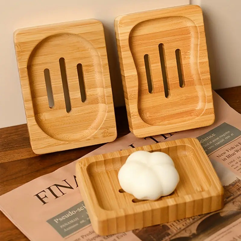 Porte savon auto-drainant pour une salle de bain zen