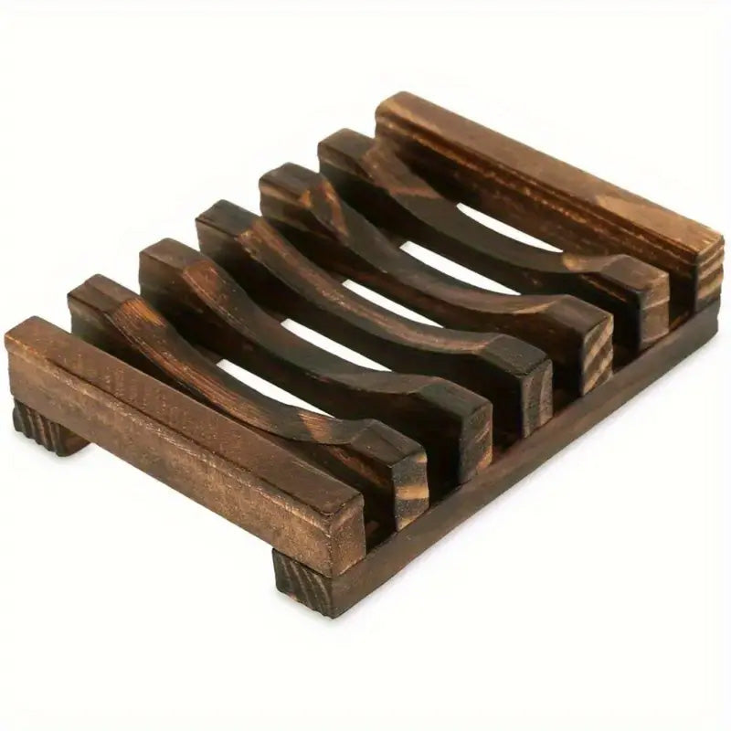 Accessoires de salle de bain en bois, une touche naturelle