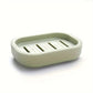 Porte Savon hypoallergénique auto-drainant, plastique, 10,7 x 7,7 cm