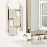 Porte Serviette Mural Échelle en Bois, bois
