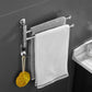 Porte Serviette Mural Rotatif en inox