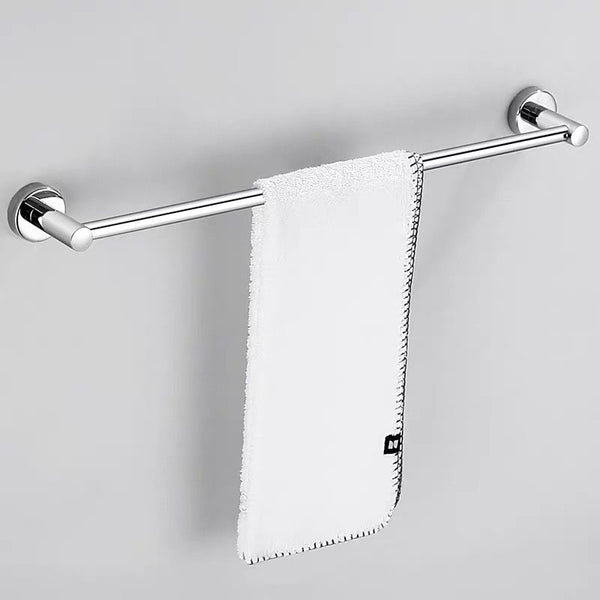 Porte Serviette Mural en Inox simple ou double, acier inoxydable, 50 cm