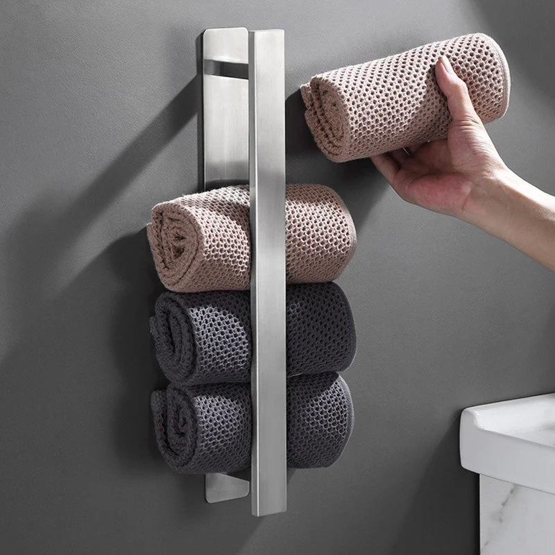Accessoires de salle de bain robustes et élégants