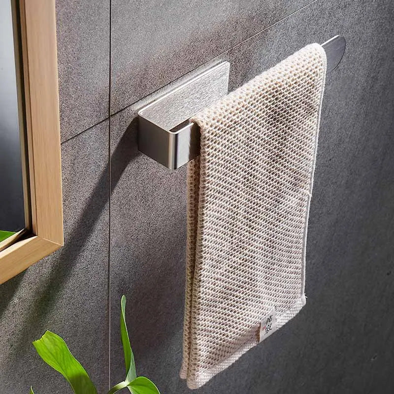 Porte Serviette Salle de Bain Sans Percer en Inox