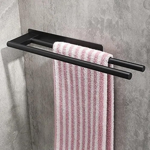 Porte Serviette Salle de Bain Sans Percer simple ou double