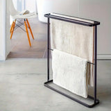 Porte Serviette Sur Pied Autoportant en Fer forgé, fer forgé, 65 cm x 75 cm