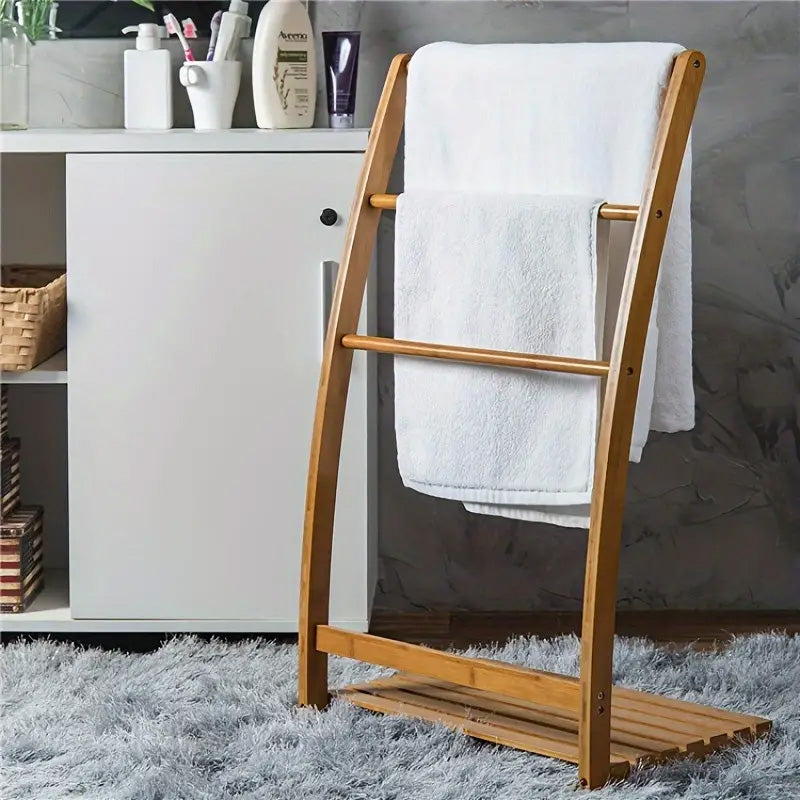 Porte serviette salle de bain : Un design fonctionnel et naturel