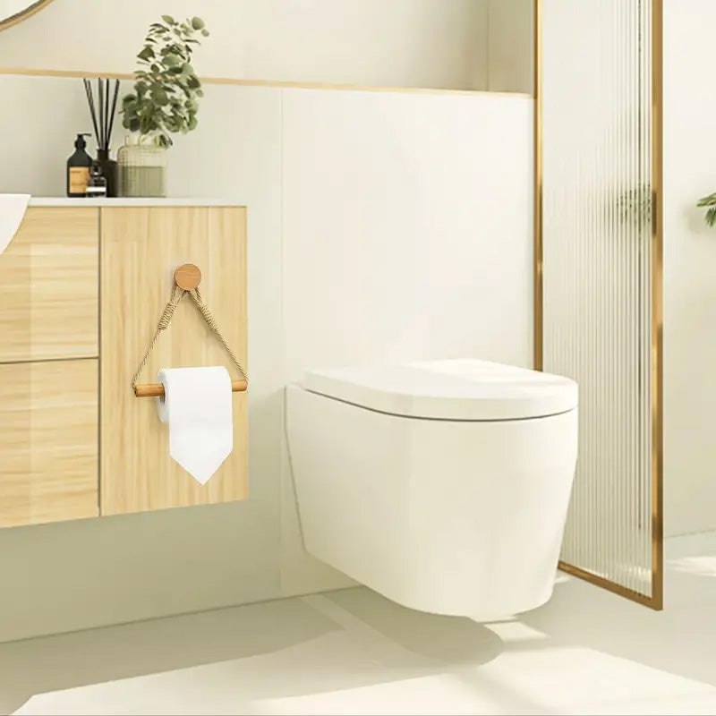 Porte Serviette WC Distributeur Papier Toilette Décoratif