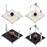 Porte Serviette de Table Présentoir à serviettes en Inox, acier inoxydable, 15 x 15 cm