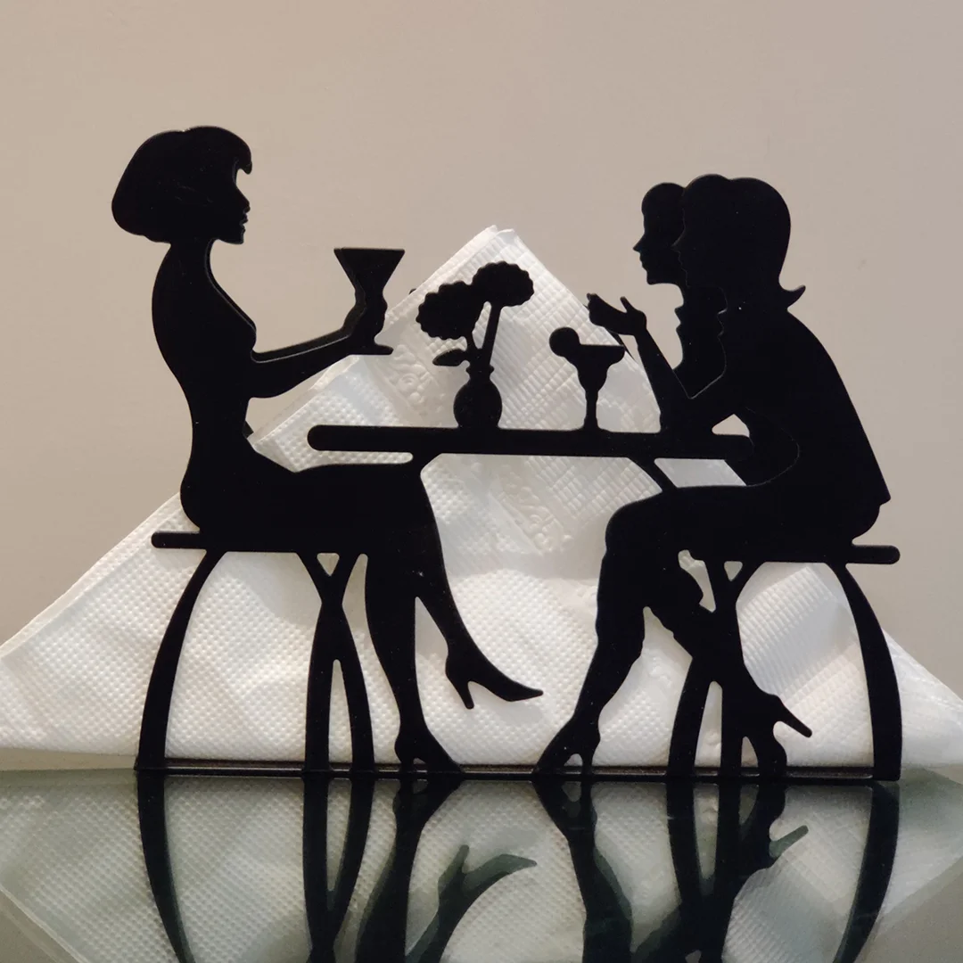Un porte serviette de table au design intemporel