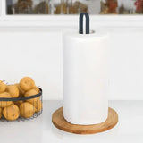 Porte Sopalin - support vertical en Bambou et fer, bambou, 16 x 26 cm