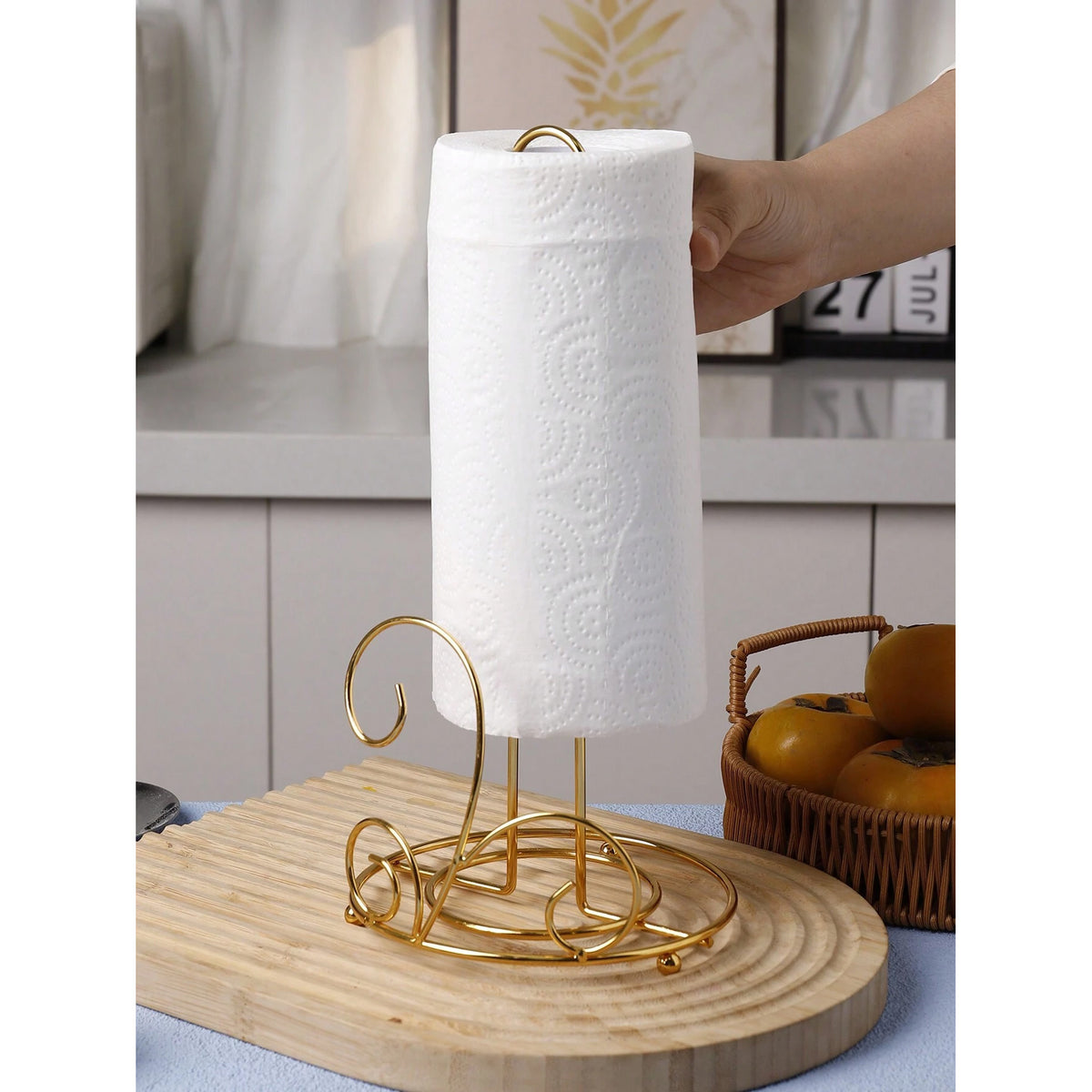 Un porte serviette de cuisine intemporel