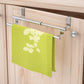 Porte Torchon Cuisine Double Barre rétractable