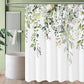 Rideau de Douche - motif feuilles de sauge, polyester