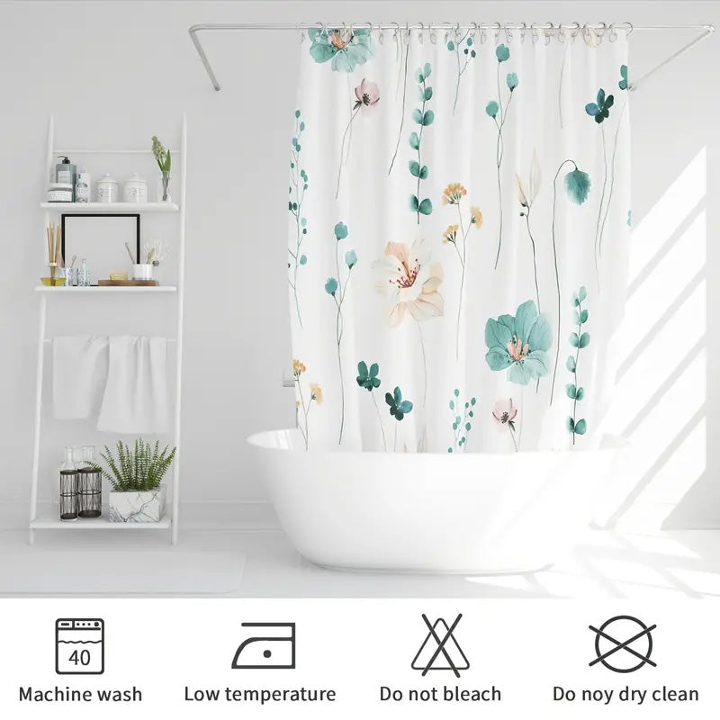 Un rideau de douche à motif pour une décoration raffinée