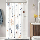 Rideau de Douche Floral - Aquarelle, polyester