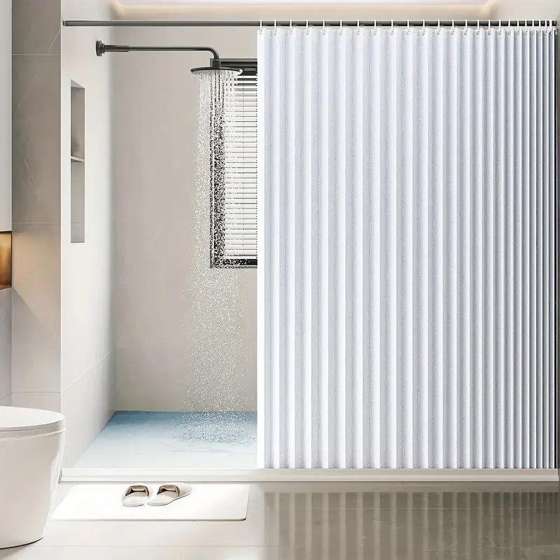 Rideau de Douche Plissé - Minimaliste