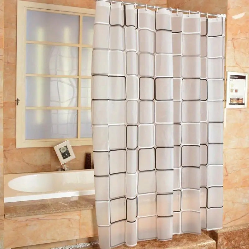Un rideau de douche pratique et esthétique