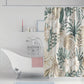 Rideau de Douche à motif végétal, polyester