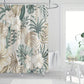 Rideau de Douche à motif végétal, polyester